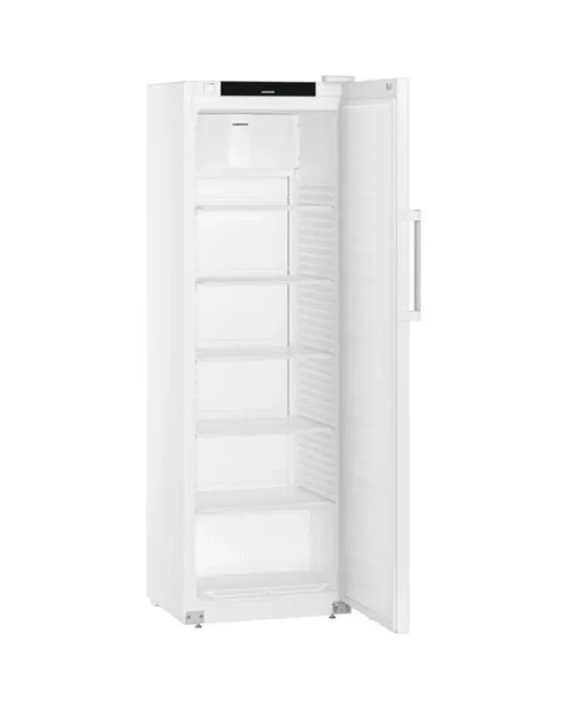 Armoire réfrigérée de restauration positive ventilée en epoxy blanc 1 porte - 420 litres