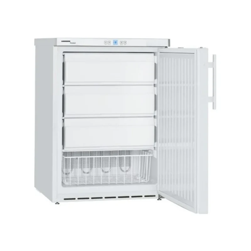 Armoire réfrigérée PREMIUM négative statique epoxy blanc 3 tiroirs + 1 panier - 143 litres