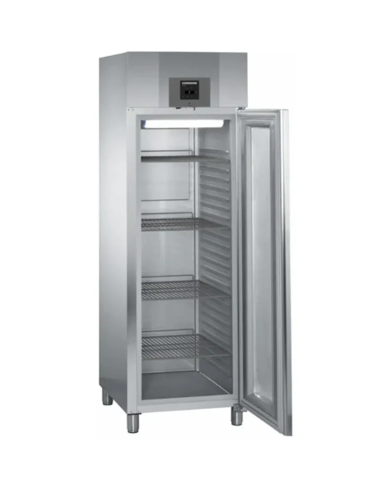 Armoire réfrigérée positive ventilée en inox 1 porte vitrée CONFORT- gastronormes 2/1