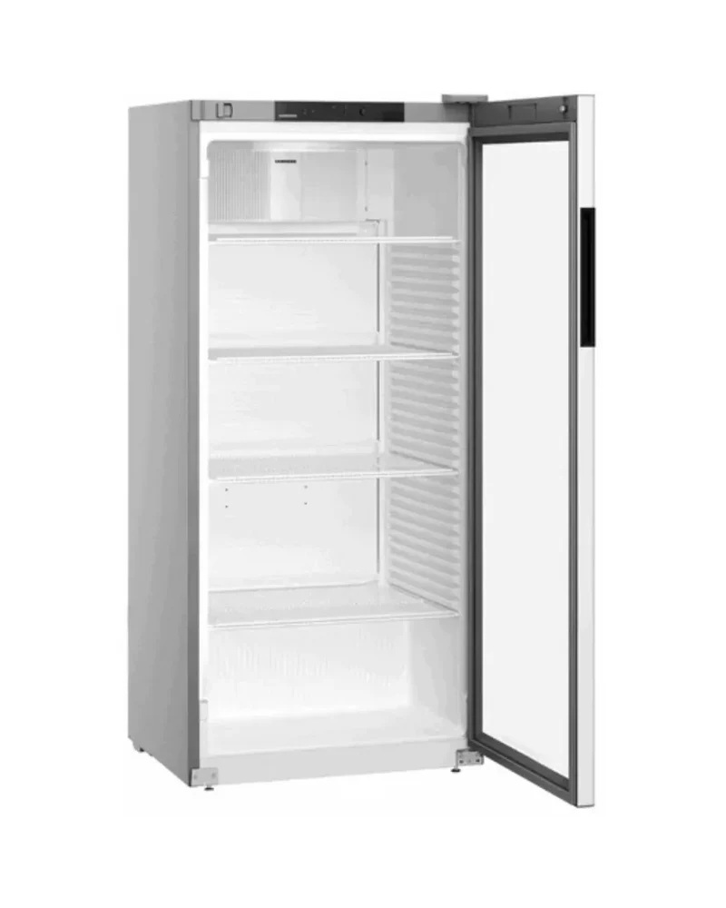 Armoire réfrigérée à boisson postive ventilée en epoxy blanc 1 porte vitrée - 569 litres