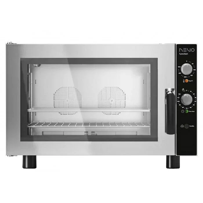 Four à convection 4 niveaux 40x60cm + humidificateur manuelle - 380V