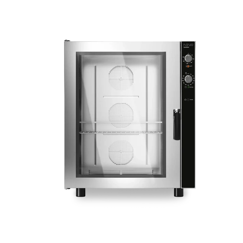 Four à convection 10 niveaux 40x60cm + humidificateur manuelle - 380V