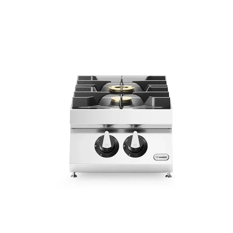 Fourneau 2 feux à poser – 9,5 kW Gaz – 400x730x280mm