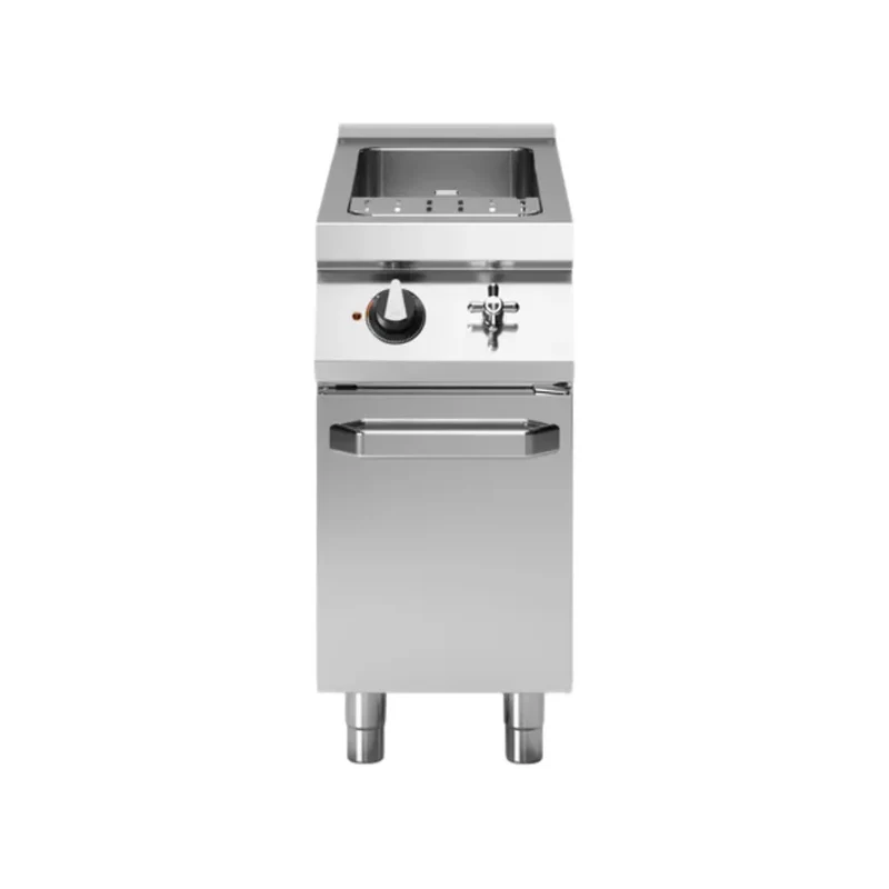 Cuiseur à pâtes électrique sur meuble - 5,6 kW Tri 400V - 400x730x870mm