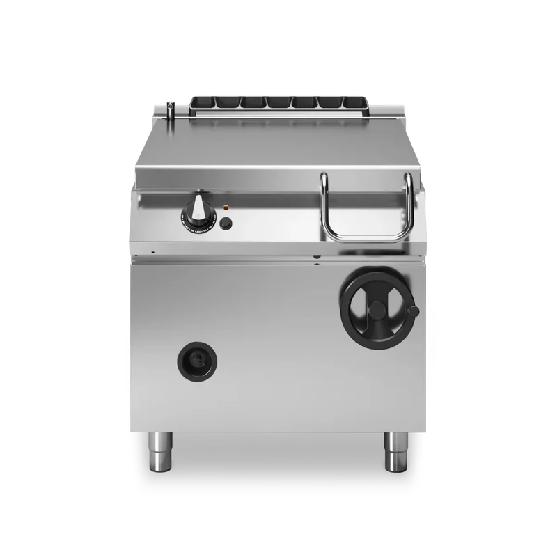 Sauteuse à gaz à basculement manuel - Capacité : 60 litres - 14 kW Gaz - 800x730x870mm