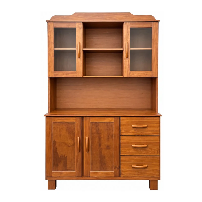 Finestra Mueble de Cocina de Madera con 4 Puertas y 3 Gavetas