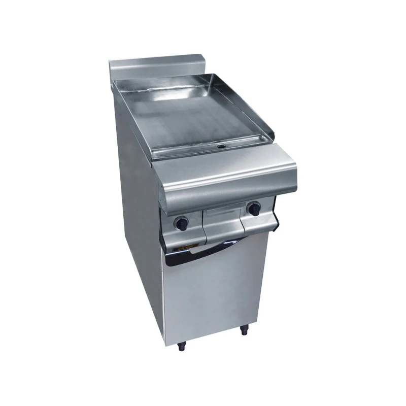 Plancha inox électrique sur étuve