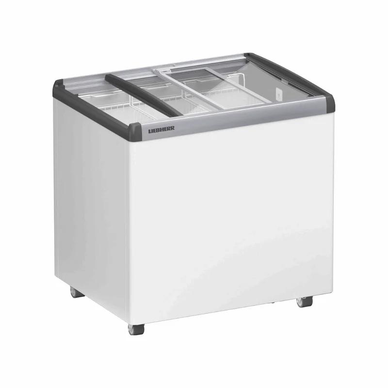 Congélateur avec couvercle coulissant vitré - 220L