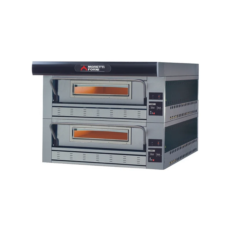 Four à pizza SERIE P Gaz - 2x6 pizzas