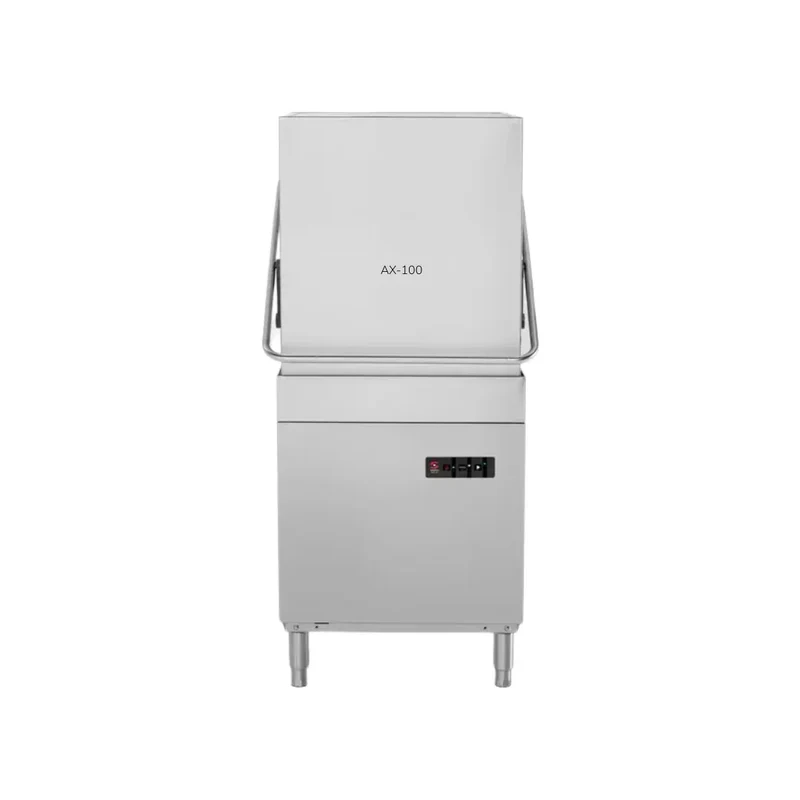 Lave-vaisselle à capot panier 500x500mm - 650x755x1525mm - Passage : 430mm - 6,7 kW