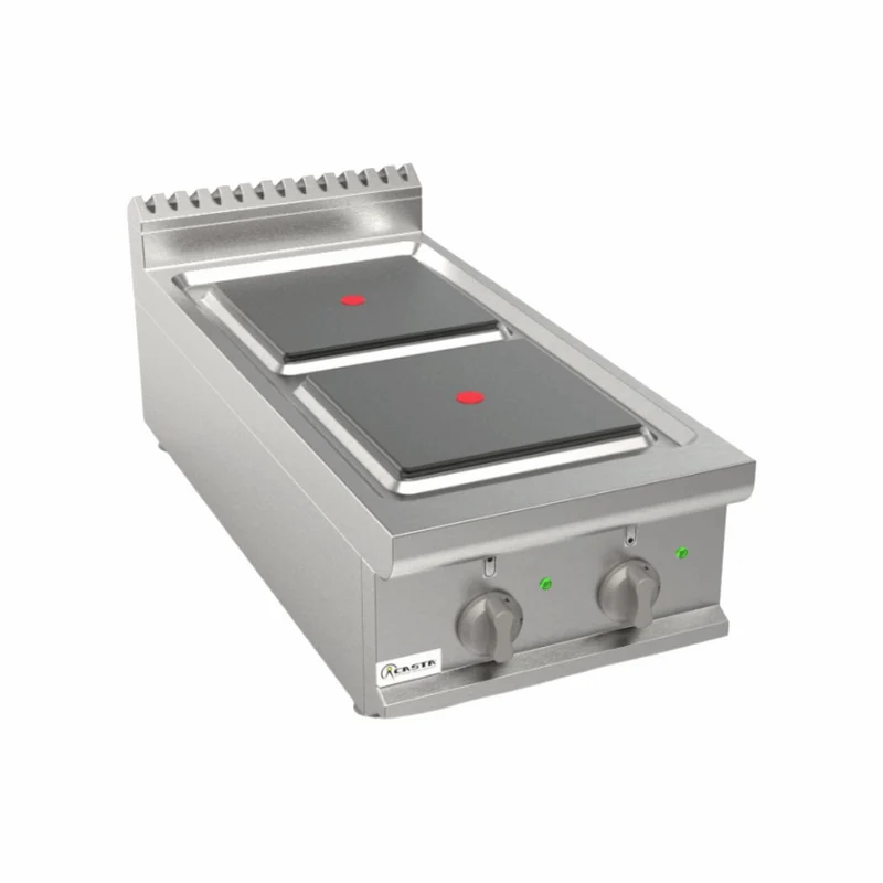 Cuisinière électrique 2 feux à poser