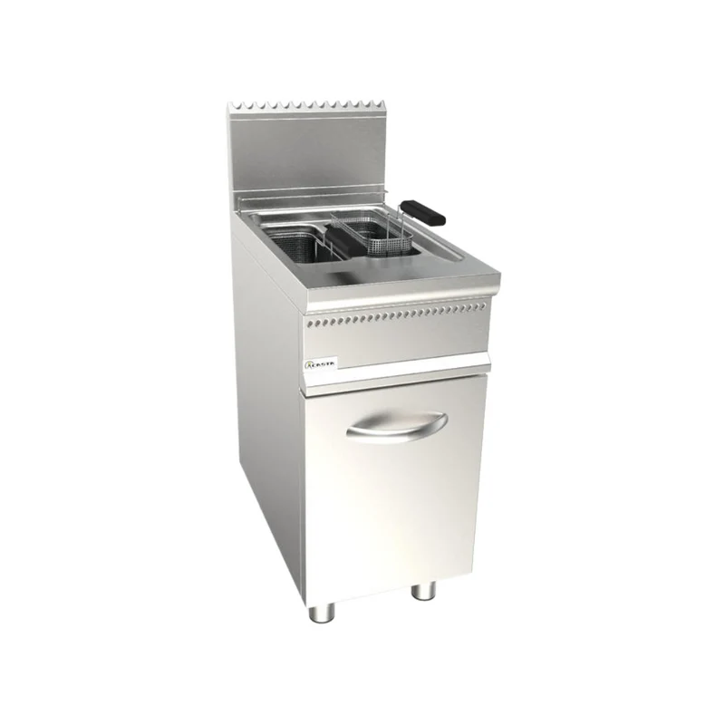 Friteuse à gaz sur meuble 2x8L