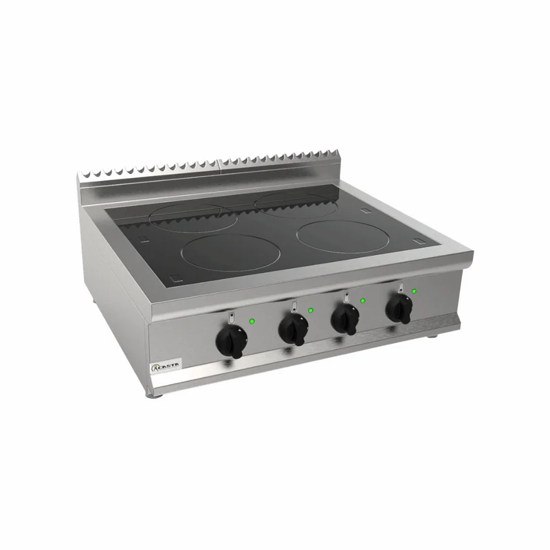 Cuisinière à induction 4 feux à poser