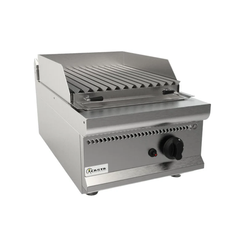Grillade à pierres volcaniques à poser - 1 grille