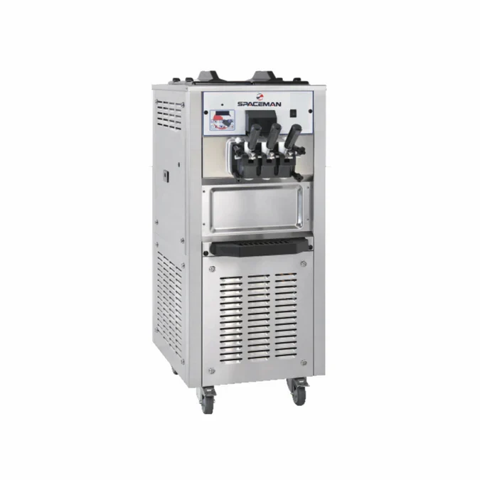 Distributeur de glaces et softs 2 cuves de 12L 552x652x1474mm 1.2kW 230V