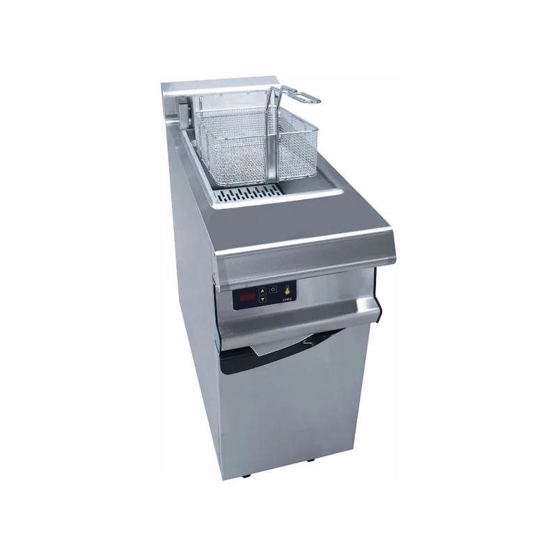 Friteuse électrique 1 cuve de 15L sur meuble