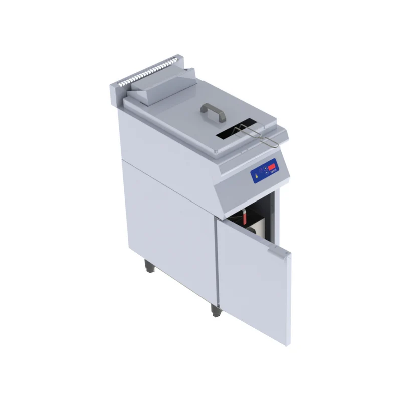 Friteuse électrique 15L sur meuble