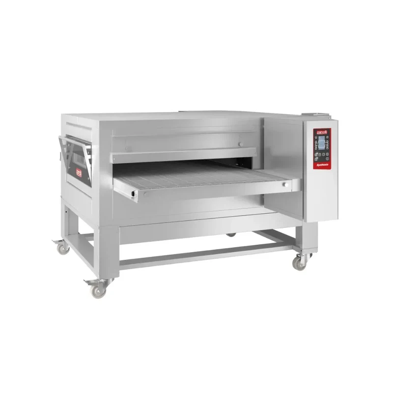 Four convoyeur à pizza gaz 1980x2450x720mm 45kW
