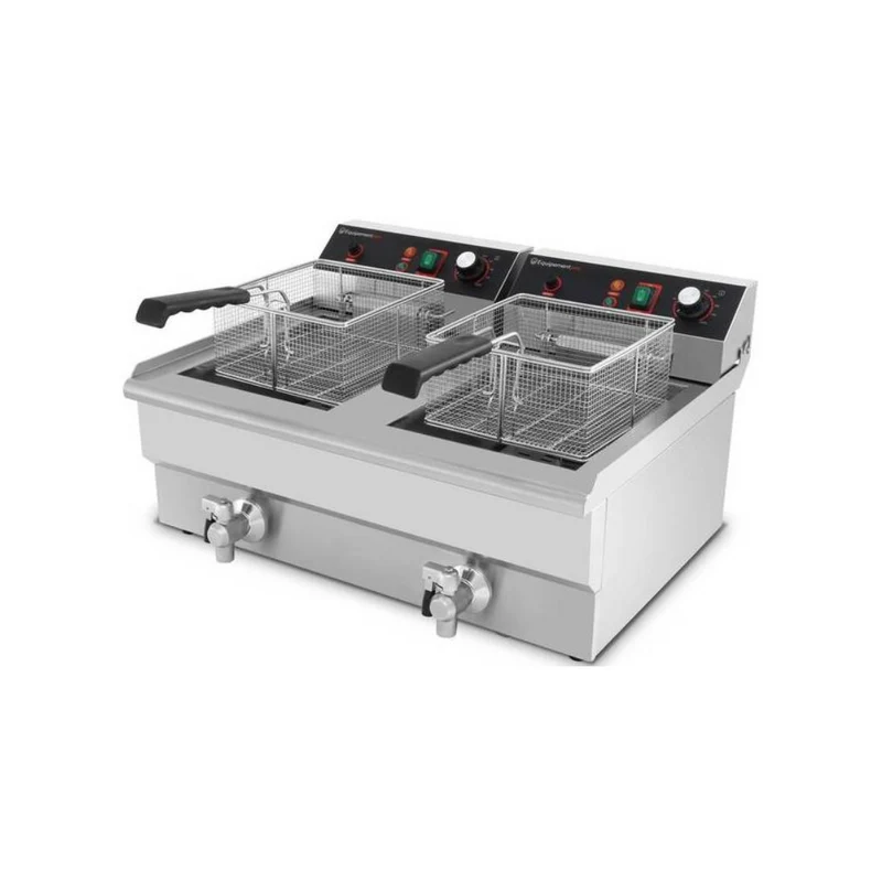 Friteuse électrique à poser 2x10L