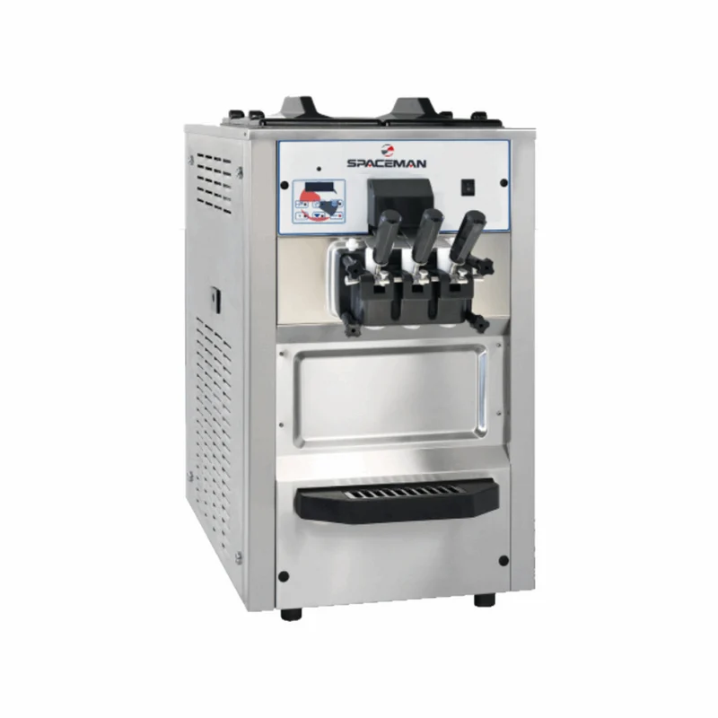 Distributeur de glaces à l'italienne et softs à poser - 2 cuves de 12L