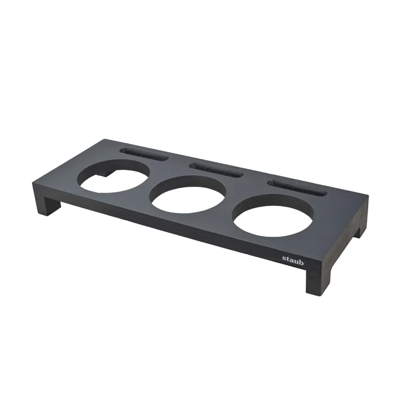 Staub Estante Fibra Madera para Ollas de 10 cm, 42 cm