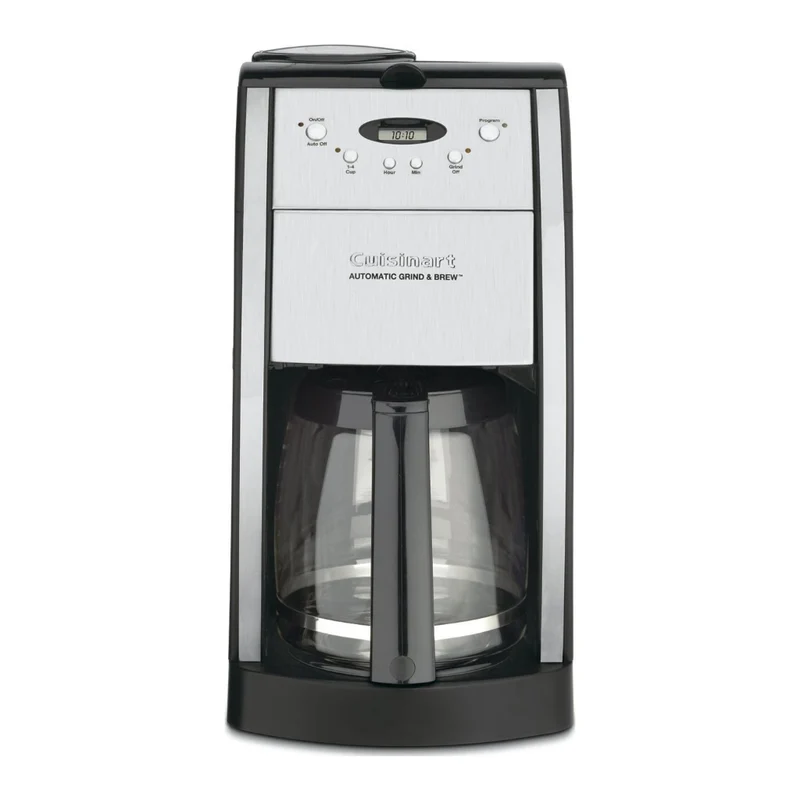 Cuisinart Coffee Maker Eléctrico con Moledor de Café 12 Tazas, DGB-550BKP1