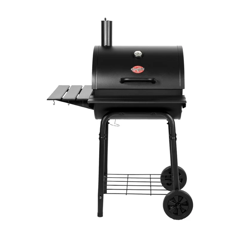 CharGriller Parrilla de Carbón 638" Cuadrada con Ruedas Wrangler (2823)