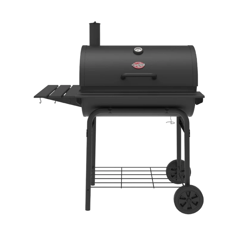 CharGriller Parrilla de Carbón 850" Cuadrada con Ruedas Pro Deluxe (2827)