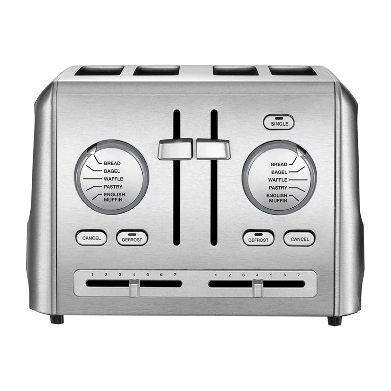 Cuisinart Tostador de Pan 4 Rebanadas Custom Select, CPT-640P1
